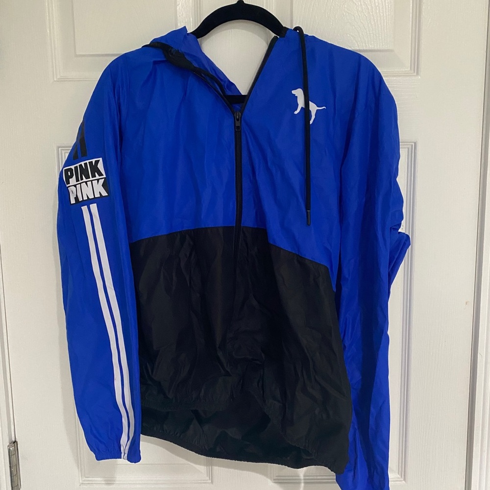 PINK windbreaker with hood